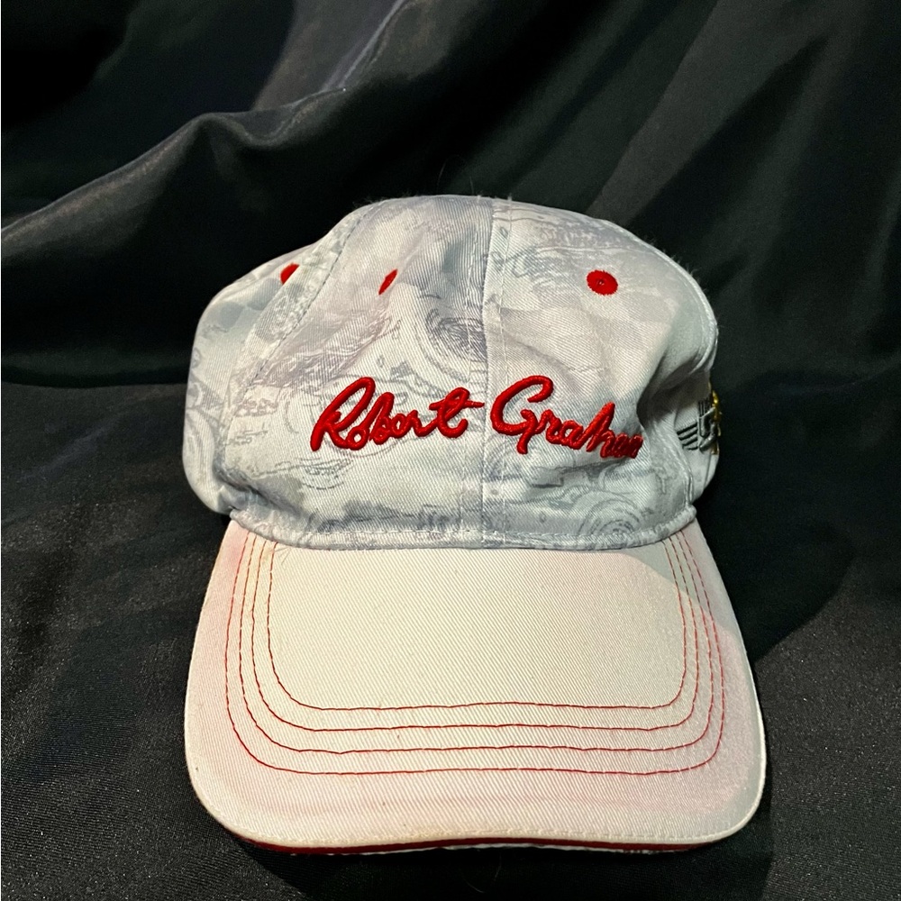 Robert Graham Indy 500 White and Red Cap